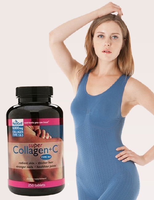 collagen không tăng cân, collagen, collagen c, collagen của Mỹ, collagen cải thiện lão hóa da