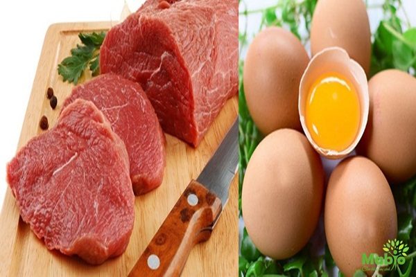 Thịt, trứng cũng là lựa chọn rất thích hợp cho nếu bạn không biết ăn gì để giảm cân