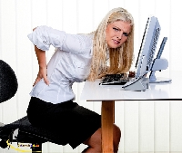 Dân văn phòng rất dễ mắc bệnh đau lưng?