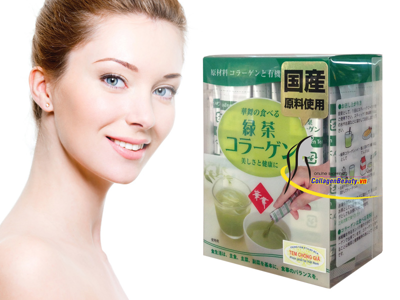 Tea collagen hanamai - collagen trà hỗ trợ chống viêm nhiễm và ngăn ngừa mụn trên mọi loại da, giảm nếp nhăn, chống lão hóa hiệu quả