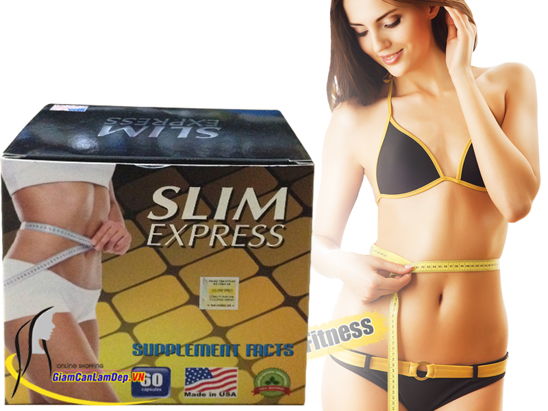 Thuốc giảm cân Slim Express chiết xuất từ nấm linh chi