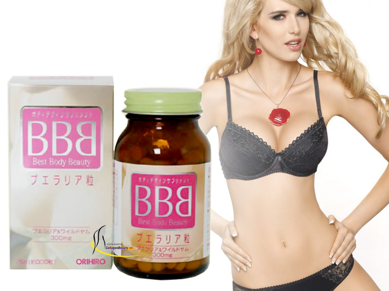 Thuốc nở Ngực Best Beauty Body Orihiro chống lại sự lão hóa, làn da căng mịn và trẻ đẹp.