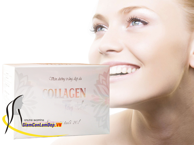Viên collagen tây thi cải thiện độ đàn hồi của da giúp giảm chảy xệ nhanh chóng