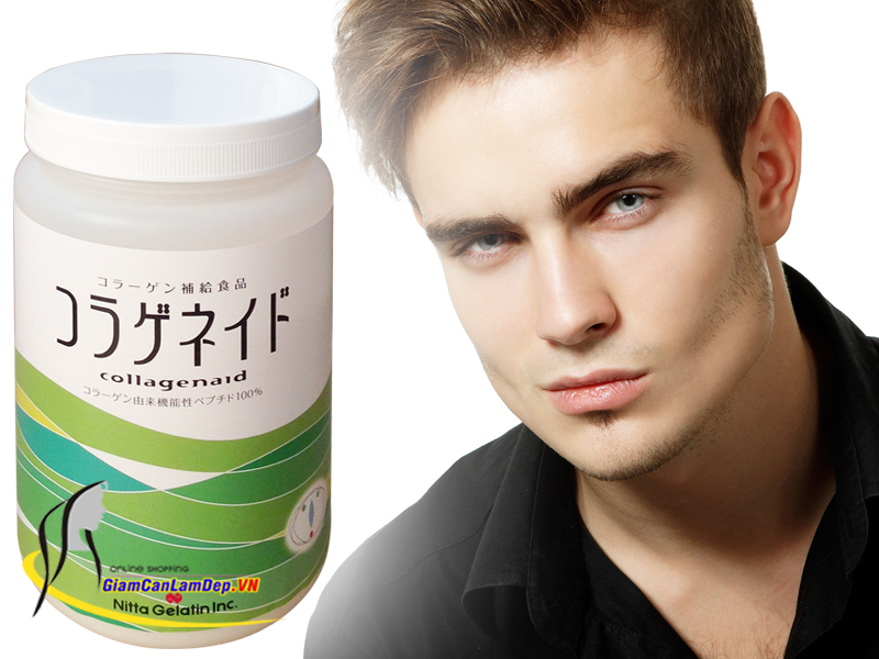 Collagen uống dạng bột Nitta Japan Collagenaid giúp xương chắc khỏe và dẻo dai