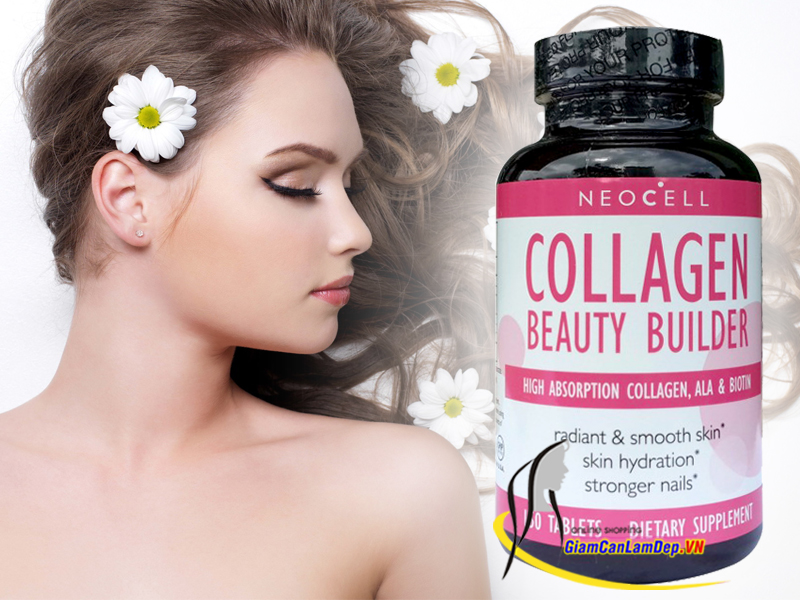 Thuốc bổ đẹp da Collagen Beauty Builder NeoCell 150 viên giúp da trắng hồng rạng rỡ
