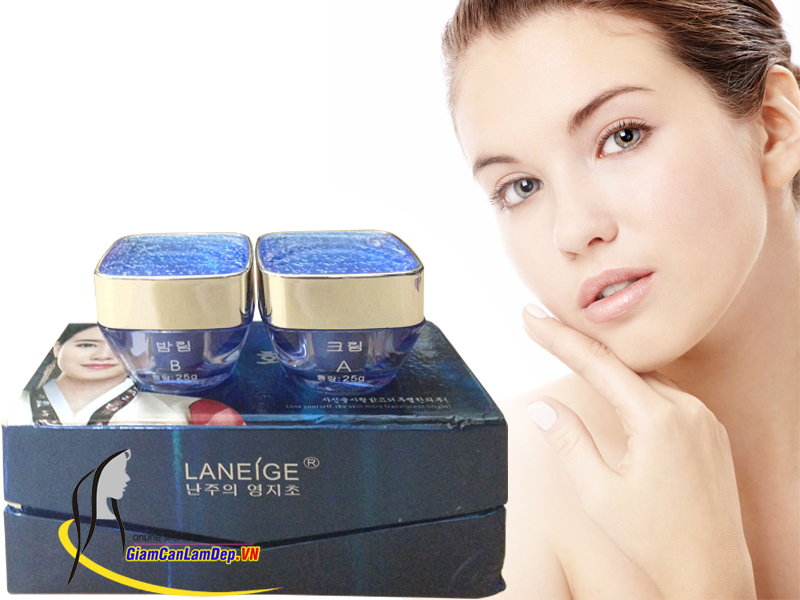 Laneige Xanh 2 in 1 chứa nhiều loại Vitamin làm trắng da hiệu quả