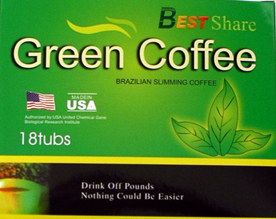Sản phẩm green coffee giảm cân nhanh và hiệu quả
