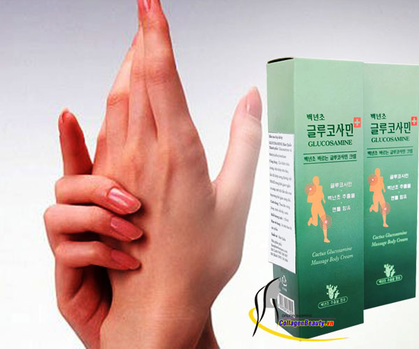 Với thành phần chủ yếu là Glucosamine thì dầu xoa bóp của Hàn Quốc sẽ giúp bạn chấm dứt những cơn đau do viêm xương khớp gây ra