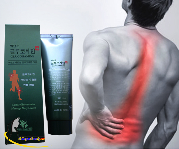 Dầu Glucosamine Hàn Quốc đem lại cảm giác mát lạnh, dễ chịu, không gây bỏng rát khi thoa lên da
