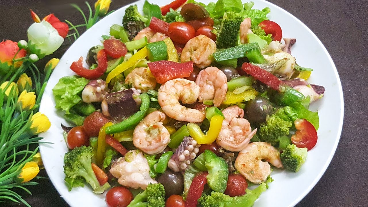 Salad hải sản kiểu Ý giúp giảm mức độ cholesterol “xấu” trong cơ thể