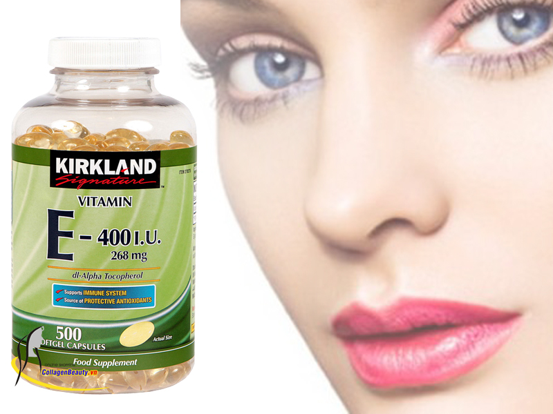 Vitamin E có tính oxy hóa mạnh và cung cấp các dưỡng chất giúp tái tạo phục hồi được vùng da bị sẹo rỗ