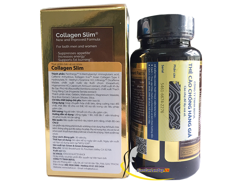 Sử dụng viên uống Collagen Slim để sở hữu một vóc dáng thon gọn cùng làn da săn chắc.