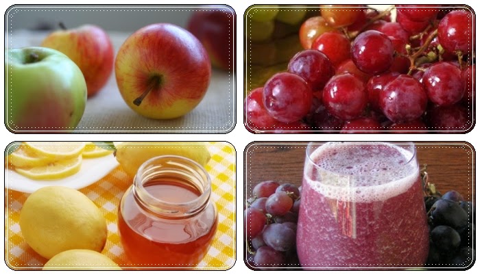 Detox táo và nho giúp giảm cân hiệu quả