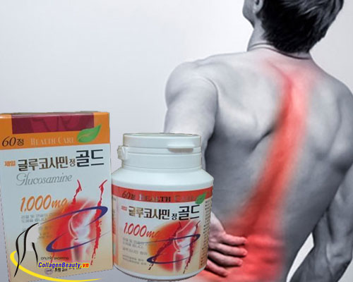 Glucosamine 1000mg Hàn Quốc giúp điều trị viêm xương khớp, thoái hóa xương khớp hiệu quả