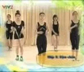 Bài tập aerobic cơ bản - Đốt cháy mỡ toàn thân