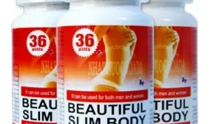Viên uống giảm cân Beautiful Slim Body hộp 36 viên từ Mỹ - Giúp Giảm Cân từ 4 đến 8kg  Trong 5 Tuần