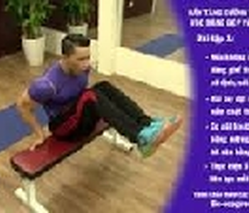 Giảm mỡ bụng với bài tập ghế