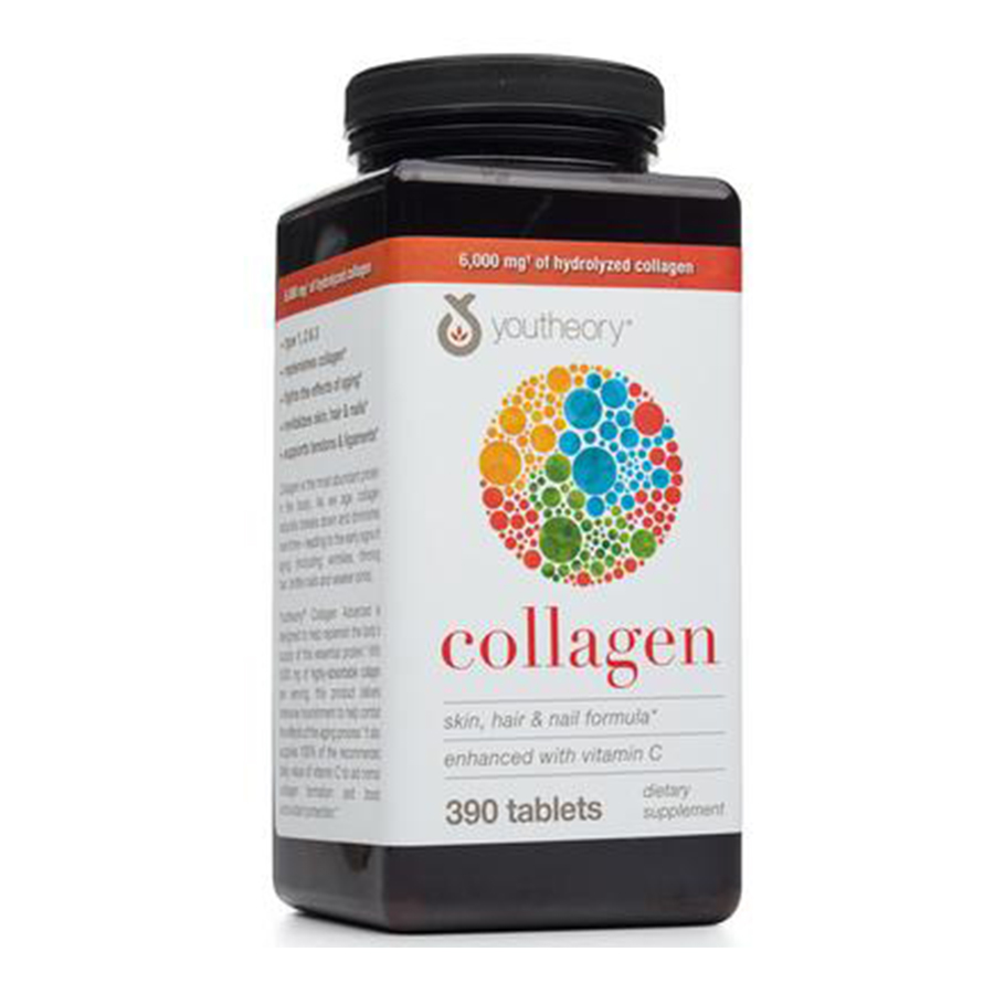 Viên uống Collagen Youtheory 390 viên của Mỹ Advanced Formula ...