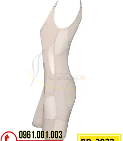 Bộ Đồ Lót Gen Định Hình Liền Thân Thu Gọn Vòng Eo, Vòng Đùi (Cod: BD- 2822)
