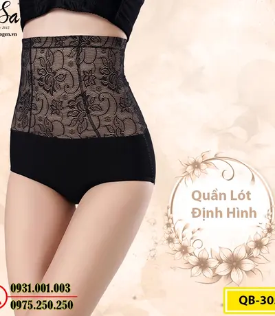 Quần Gen Bụng Định Hình - Quần Lót Định Hình Thu Gọn Vòng Eo (Cod: QB-305)