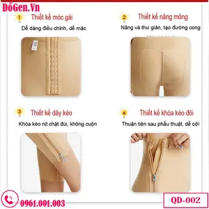 Quần Gen Y Khoa Sau Phẫu Thuật Hút Mỡ Đùi và Bụng