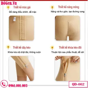 Quần Gen Y Khoa Sau Phẫu Thuật Hút Mỡ Đùi và Bụng