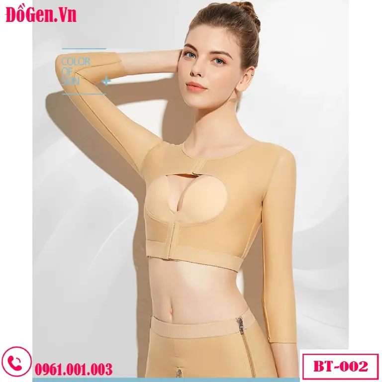 Gen Nịt Bắp Tay Lưng Định Hình Vòng 1 Sau Phẫu Thuật Hút Mỡ – Mã BT-002
