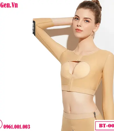 Gen Nịt Bắp Tay Lưng Định Hình Vòng 1 Sau Phẫu Thuật Hút Mỡ – Mã BT-002