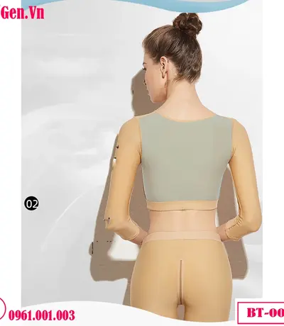 Gen Nịt Bắp Tay Lưng Định Hình Vòng 1 Sau Phẫu Thuật Hút Mỡ – Mã BT-002