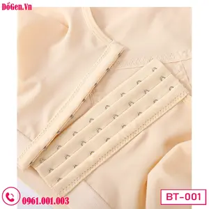 3 nấc gài dễ sử dụng Gen Nịt Bắp Tay, Lưng & Nách - Giấu Mỡ Thừa, Thon Gọn Tức Thì