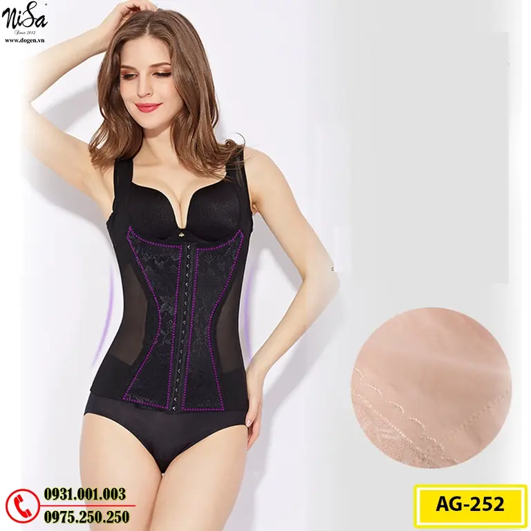 Áo Lót Gen Định Hình Dành Cho Người Có Vòng Eo Không Như Ý (Cod: AG-252)