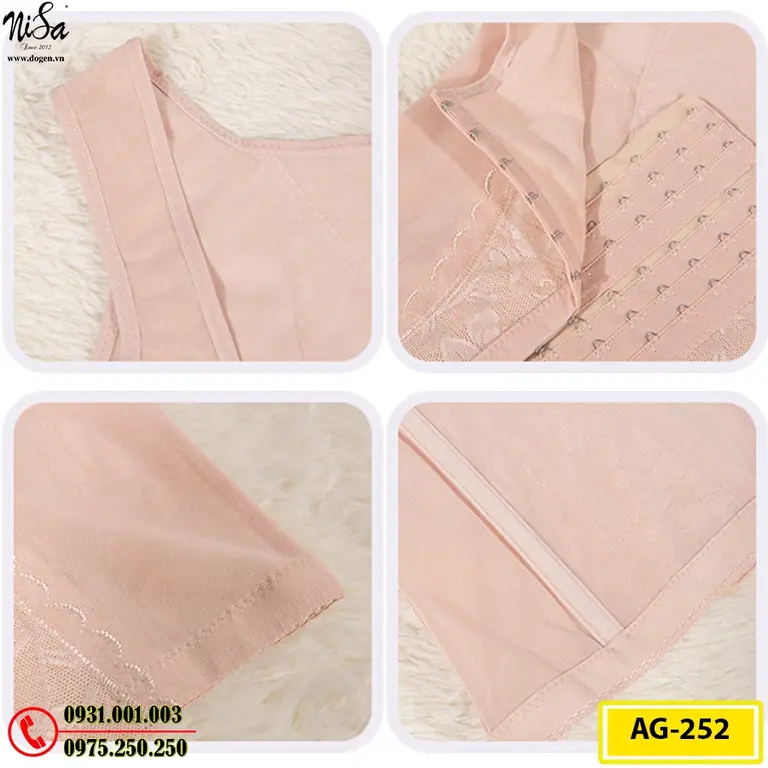 Áo Lót Gen Định Hình Dành Cho Người Có Vòng Eo Không Như Ý (Cod: AG-252)
