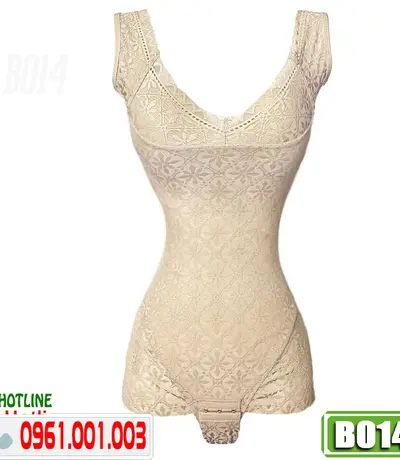 Bộ Quần Áo Lót Định Hình Toàn Thân Gen Nữ (Cod: B014)