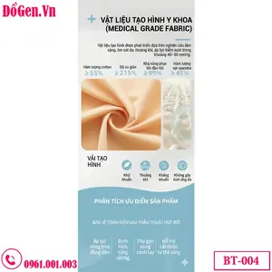 Gen Nịt Bắp Tay, Lưng & Nách Màu Da BT 004 - Giấu Mỡ Thừa, Thon Gọn Tức Thì