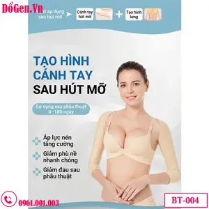 Gen Nịt Bắp Tay, Lưng & Nách Màu Da BT 004 - Giấu Mỡ Thừa, Thon Gọn Tức Thì
