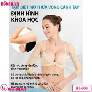 Gen Nịt Bắp Tay, Lưng & Nách Màu Da BT 004 - Giấu Mỡ Thừa, Thon Gọn Tức Thì
