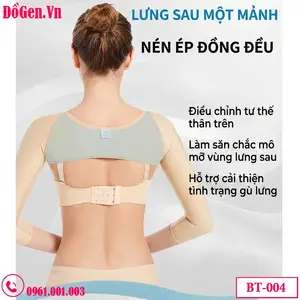 Gen Nịt Bắp Tay, Lưng & Nách Màu Da BT 004 - Giấu Mỡ Thừa, Thon Gọn Tức Thì