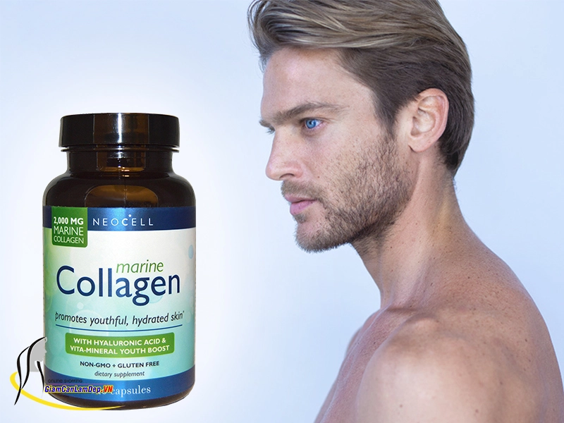 NeoCell Collagen Marine + Hyaluronic Acid hỗ trợ da săn chắc và dẻo dai, giảm nếp nhăn, chống lão hóa