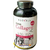 Viên Uống Collagen +C 360 Viên 6000mg Neocell Biotin Super - Đẹp Da - Tóc - Móng