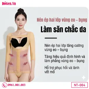Áo gen định hình sau hút mỡ NT-004 toàn thân cao cấp