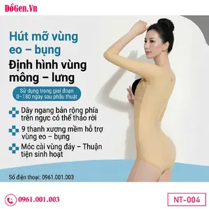 Gen nịt toàn thân giúp nâng đỡ lưng và định hình vóc dáng