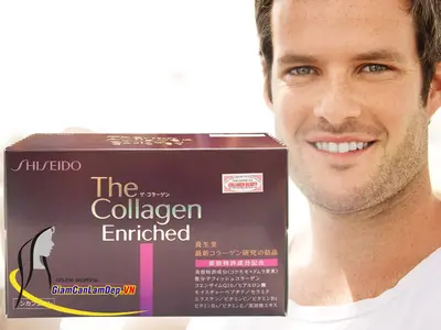 Collagen Enriched Shiseido - Nước uống làm đẹp da chống lão hóa