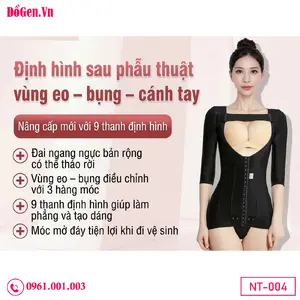 Áo định hình sau phẫu thuật có thiết kế thông minh tiện dụng