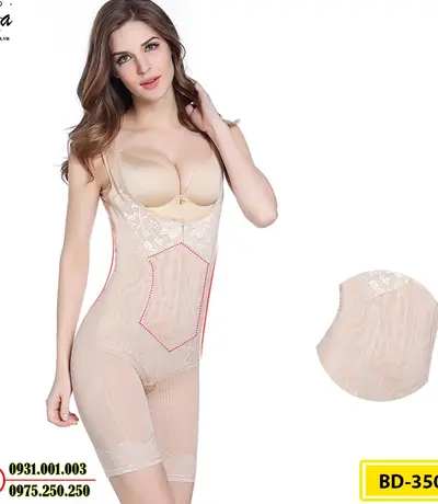 Đồ Lót Định Hình - Quần Áo Gen Định Hình Liền Thân Khoe Dáng Thon Thả (Cod: BD-3501)