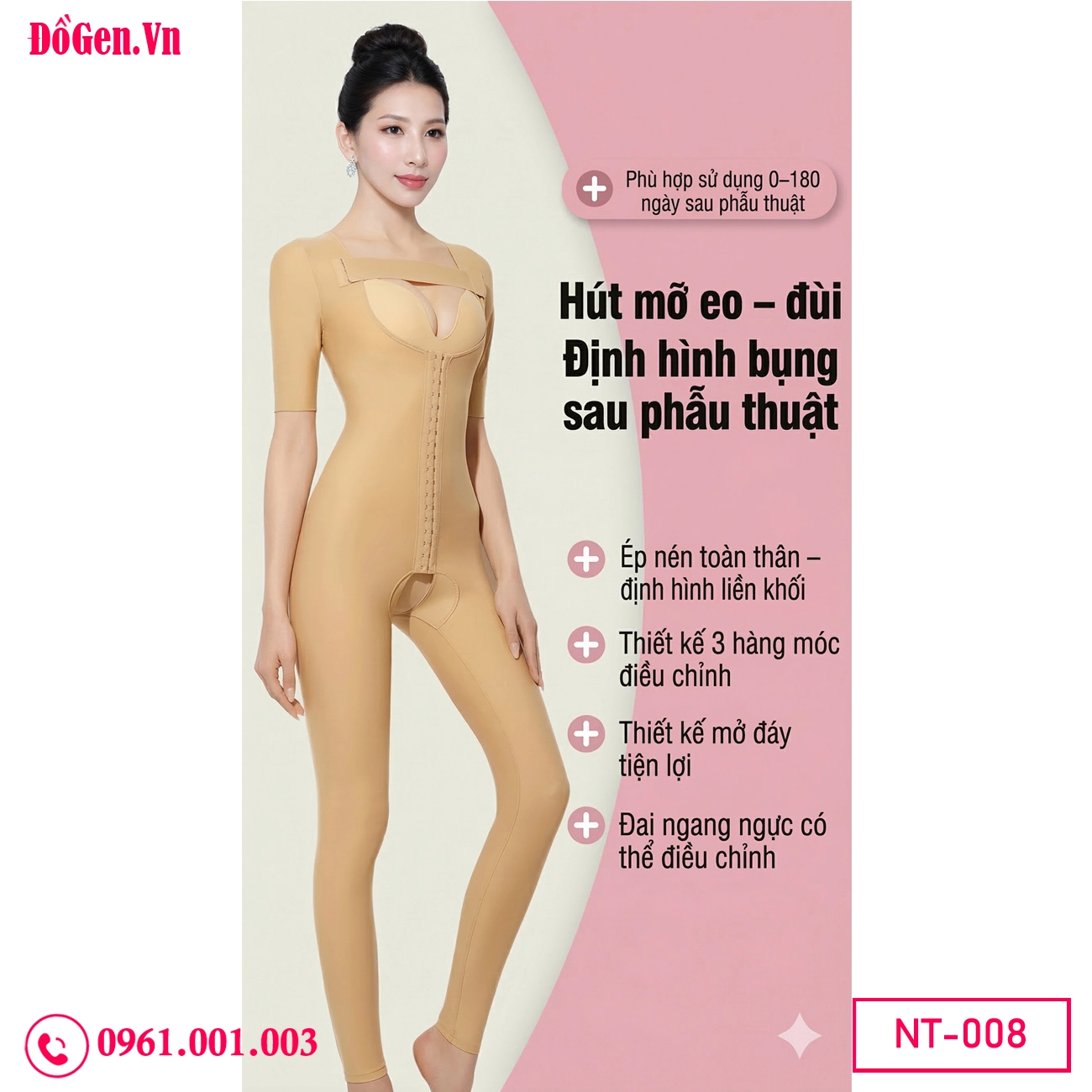 Compression garment sau hút mỡ giúp giảm swelling và shaping body Compression garment sau hút mỡ giúp giảm swelling và shaping body