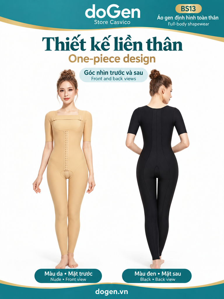 Mặt trước BS13 màu da đặt cạnh mặt sau BS13 màu đen