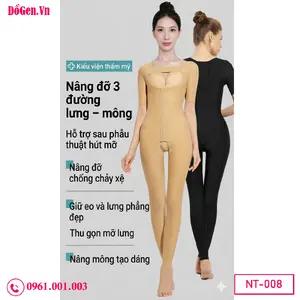 Compression bodysuit giúp reduce swelling và healing faster