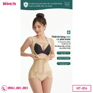 Cận cảnh hệ thống móc cài chống hằn da trên áo gen định hình chuẩn y khoa.