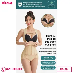 Mẫu áo gen bodysuit màu da định hình eo thon và nâng mông tự nhiên không lộ vân.