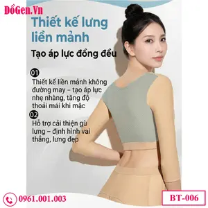 áo gen sau hút mỡ bắp tay nâng ngực chữ U tự nhiên